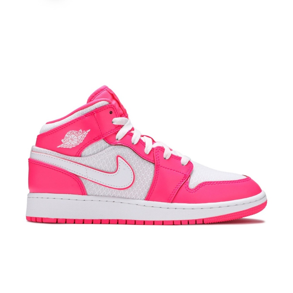 Nike Hot Pink and White Air Jordan